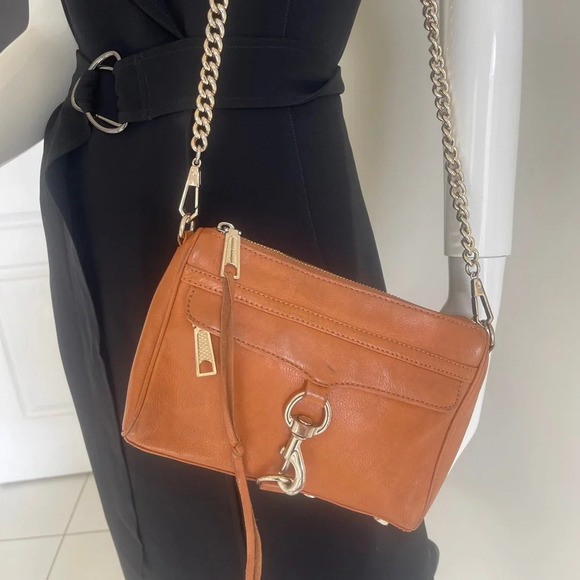 Rebecca Minkoff Purse Tan used condition not damage ripped or any other flaws - Picture 1 of 16
